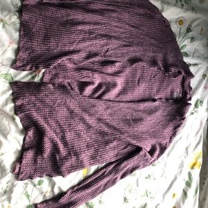 American Eagle Purple Cardigan